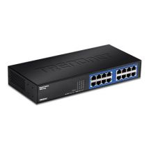TRENDnet Switch 16 Port Gbit Desktop                  Metall