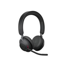 Jabra Headset Evolve2 65 MS Duo, inkl. Link 380a & Ladestat.