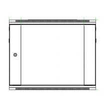 All-Rack - wall mount cabinet - 600 x 450 mm (WxD) - 9U