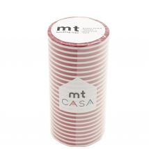 Mt Casa Lignes 10cm Framboise - Border Strawberry - 10 M X 100mm - Mt Casa