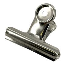Pinces À Dessin - Métal - Chrome - Largeur 63mm - Boîte De 40 Pièces - Ki Sign