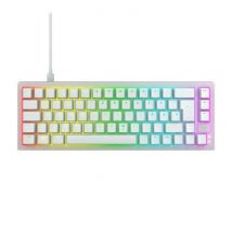 Clavier De Jeu Mécanique - Xtrfy K5v2 Compact - Format 65 % - Blanc - Cherry