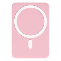 Moxie Batterie Externe Magsafe 10w 5000mah Compact Portable Rose Poudré