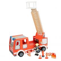 Camion De Pompiers Rouge - Small foot company