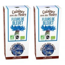 Fleurs Comestibles Bio - Fleurs De Bleuet 30 G - Aromandise