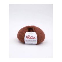 Fil Exceptionnel À Tricoter Phil Mohair Soie - Phildar Praline Marron