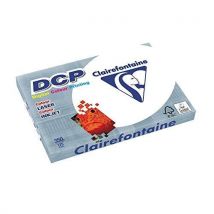 Clairefontaine - Dcp - Réf : 3807c - Papier Pour Impression Laser - A3 ; 420x297 - 350g/m2, Ramette De 125 Feuilles - Blanc (170 Cie)