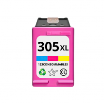 Cartouche Compatible Avec Hp 305 Xl Couleur - 123consommables
