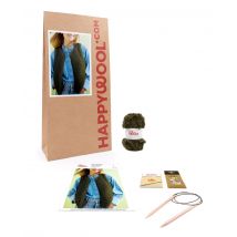 Kit Tricot Veste Femme Fourrure Bobby Kaki 42/44 - Phildar