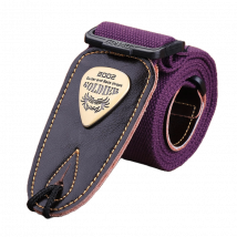 Soldier Sangle Coton Tissé Mauve