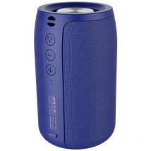 Enceinte Bluetooth Hifi Bass 5w Autonomie 30j Support Usb Aux Bleu Yonis - Yonis