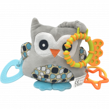 Hochet Peluche Chouette