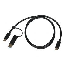Port Connect Station D'Accueil Triple Écrans 3x 4k Usb-c 85w Pour 11 Périphériques Noire - Port Designs