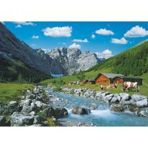 Puzzle Autriche : La Montagne Des Karwendel 1000 Pièces - Collection Paysage - Ravensburger 192168 - Ravensburger