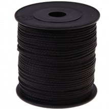 Cordon Fil Pp 1,5 Mm Bobine 100 M Noir - Kids & Crea
