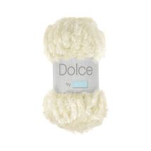 Pelote Chenille À Tricoter Dolce De Trimits - 100g : Douceur Et Qualité Pour Vos Projets Créatifs 1525 Ecru