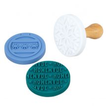 Set Tampons Pour Biscuits Interchangeables - Thème Noël - Wilton