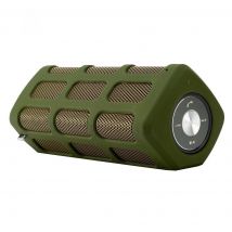 Enceinte Bluetooth Waterproof 10w Portable Avec Power Bank 5200mah Et Micro Intégré Vert Yonis - Yonis
