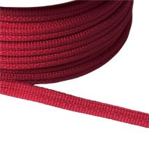 Bobine 20m Double Cordon 9mm Rose Framboise - My mercerie