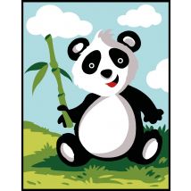 Kit Canevas Margot Panda 20x25 Cm