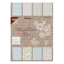 Bloc De 32 Papiers Scrapbooking 15 X 21 Cm Joy Crafts Vintage Roses - Find It