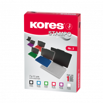 Encreur Pour Tampon - Recharge Pour Tampon - Vert - 7x11 Cm - Kores - Stampo Scrapbooking