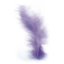 Plume Duvetée, Lilas, 10 - 15 Cm, 15 Pces - Rayher