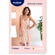 Patron Robe/top - Vaiana- Taille 34 À 48 - Majam