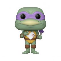 Les Tortues Ninja - Figurine Pop! Donatello Avec Serviette De Table 9 Cm - Funko