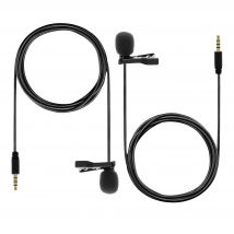 Pack De 2 Micros Cravate Filaires T'Nb - Influence - Noir