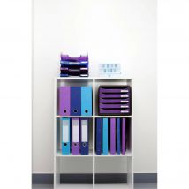 Classeur À Levier Iderama Prem'touch Dos 70mm - Bleu Foncé - X 10 - Exacompta