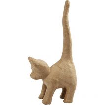 Chat, H : 28 Cm, L : 12 Cm, 1 Pièce - CC Hobby