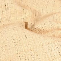 Tissu Toile Tissée Raphia Naturel - Craftine