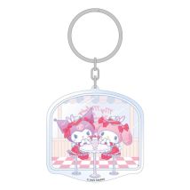 Hello Kitty - Porte-clés Hello Kitty & Friends American Diner 6 Cm - Sakami Merchandise