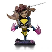 X-men 97 - Figurine Mini Co. Gambit And Wolverine 23 Cm - Iron Studios