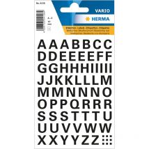 Lettres - Stickers - Autocollant - 10mm Diamètre - A À Z - Majuscules - Ki Sign