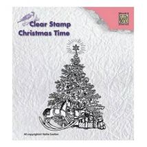 Tampon Transparent Scrapbooking Nellie's Choice Sapin De Noel 017 - Nellie's Choice