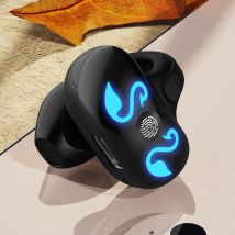 Casque Sport Bluetooth 5.3 Sans Fil Conduction Air Léger Etanche Longue Autonomie Noir Yonis - Yonis