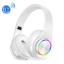 Casque Bluetooth Sans Fil V5.0 Haute Qualité Audio 10m Portée 12h Conversation + Sd 16go Blanc Yonis - Yonis