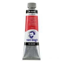 Peinture À L'Huile - Rouge Permanent - 372 - A L'Huile De Carthame - Van Gogh - 40ml