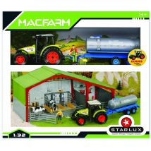 Coffret Laiterie - Starlux - Tracteur Claas - Easykado