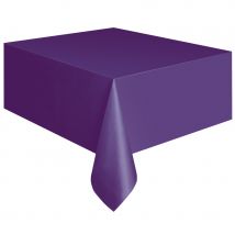 Nappe Unie Violet - Plastique - Annikids