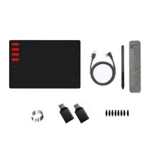 Tablette Graphique Usb2 Sensible 8192 Niveaux Compatible Windows Mac Android Yonis - Yonis