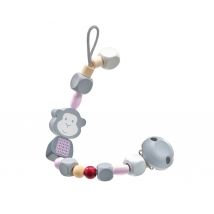 Attache-tétine Singe Rose - Selecta
