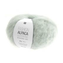 Fil De Laine À Tricoter Fashion Alpaca Superfine Heavens Uni - Rico Design 14 Aigue-marine