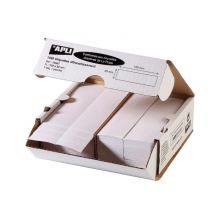 Apli 13567 - Etiquettes Blanches Affranchissement 155mm X 39mm - 1 Fronts