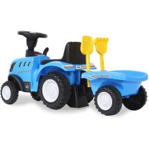 Push-car New Holland T7 Tracteur Bleu - Jamara