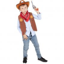 Top Et Accessoires Cowboy Taille 5-8 Ans - Rubie's