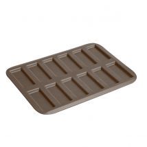 Plaque À Mini-financiers Ou Biscuits Roses De Reims - Antiadhérent (sans Pfas) - 290 X 198 Mm - Gobel