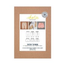 Pochette Patron De Couture Pantalon Ou Short New York 1m-4a Taille N°fr 1 Mois-4 Ans - Ikatee